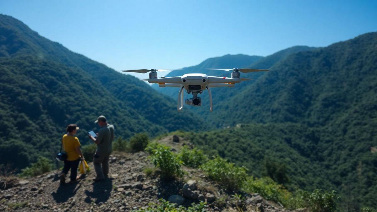 Aplicações Práticas de Drones em Topografia