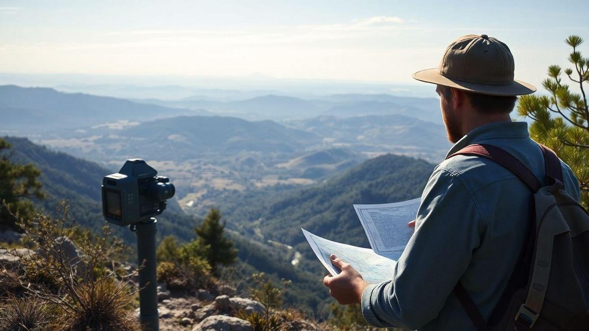 A importância da topografia e cartografia