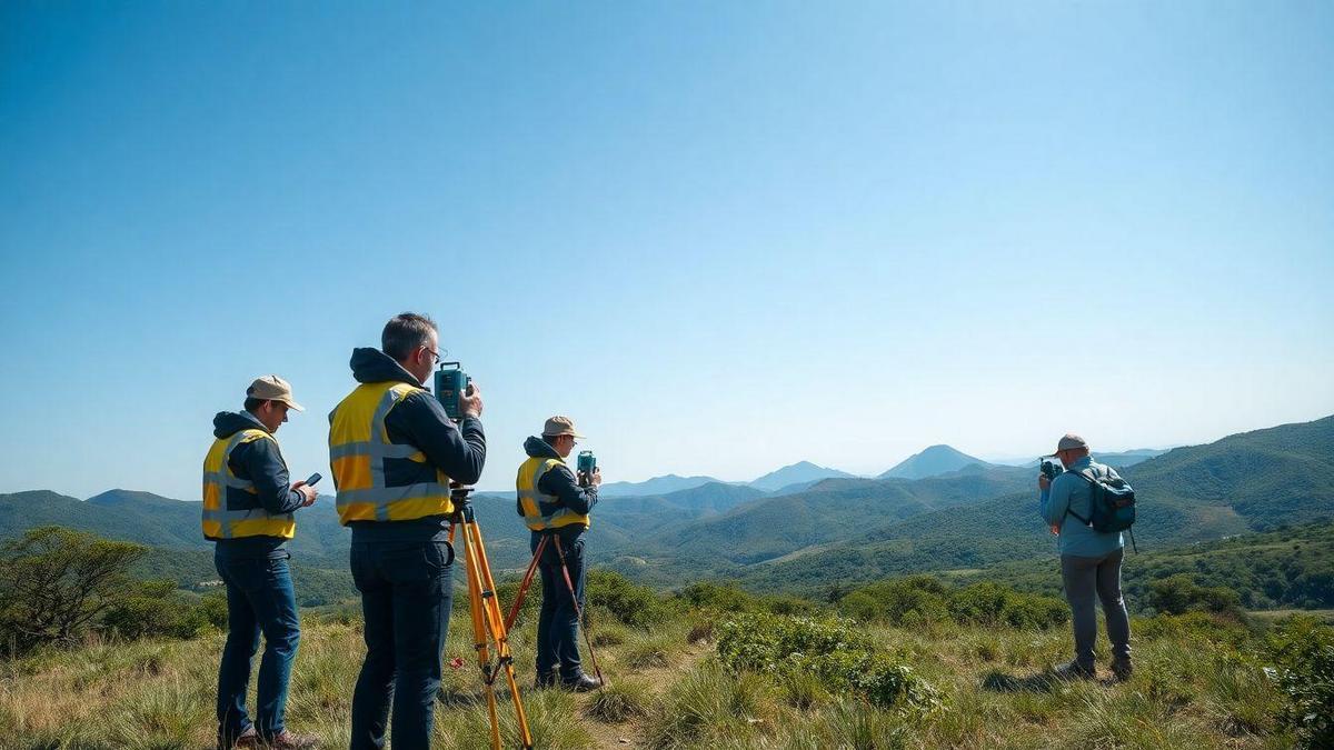 Benefícios de trabalhar em topografia