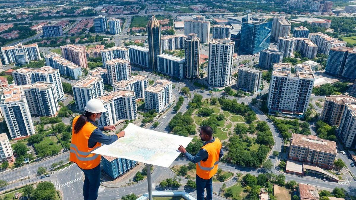 Como a engenharia cartográfica e de agrimensura influencia o planejamento urbano?