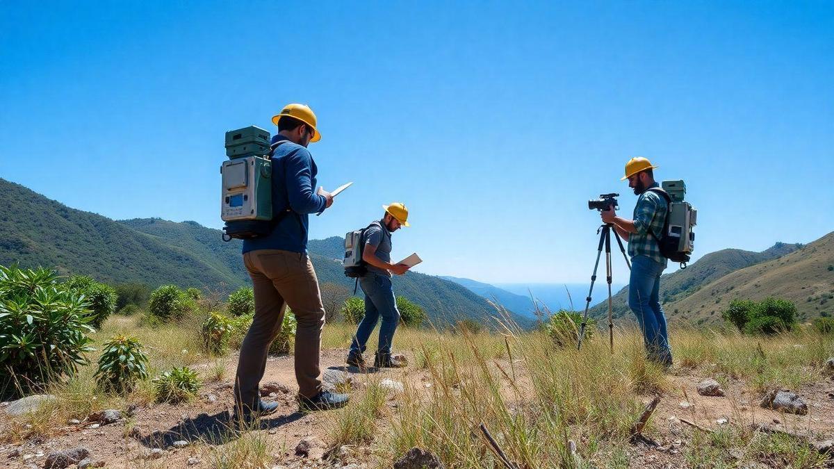 Etapas do Processo de Mapeamento Topográfico