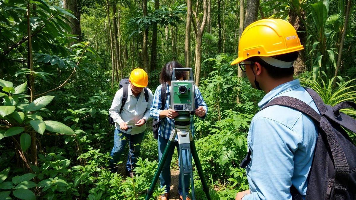 Georadar em projetos de preservação ambiental