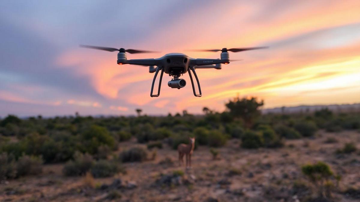 O Que São Drones com Câmeras Termais?