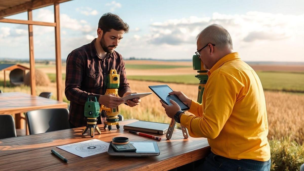 Quais são as principais ferramentas da engenharia cartográfica e de agrimensura?