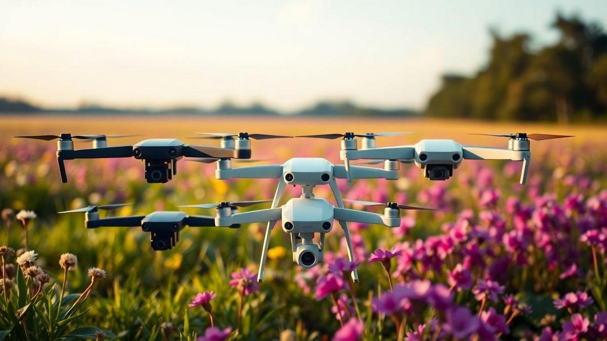 Comparação entre Modelos de Drones DJI