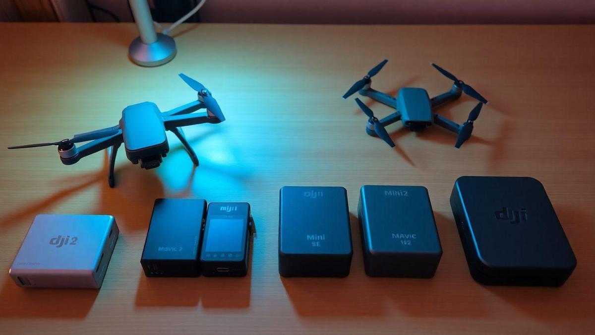 Compatibilidade das baterias drone DJI Mini 2 com outros modelos