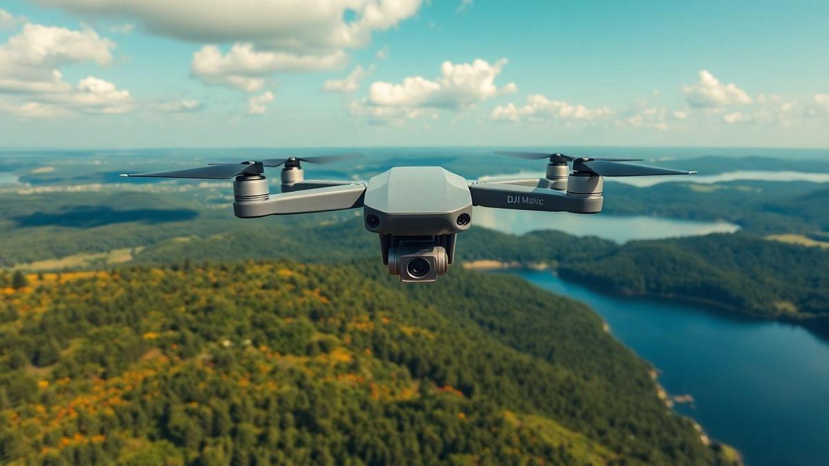 Drones DJI Mavic e a Captura de Vídeo 4K