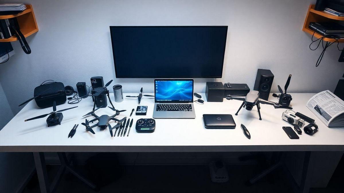 Equipamentos e Acessórios para Drones