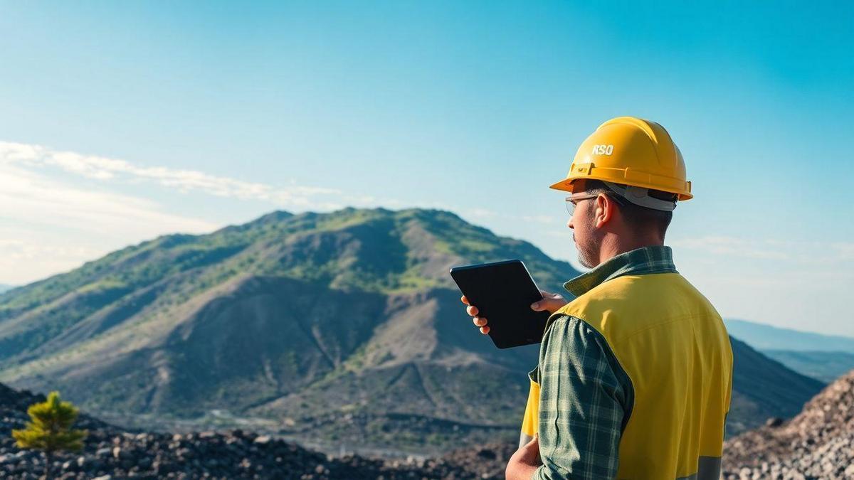 Escaneamento 3D e Sustentabilidade na Mineração