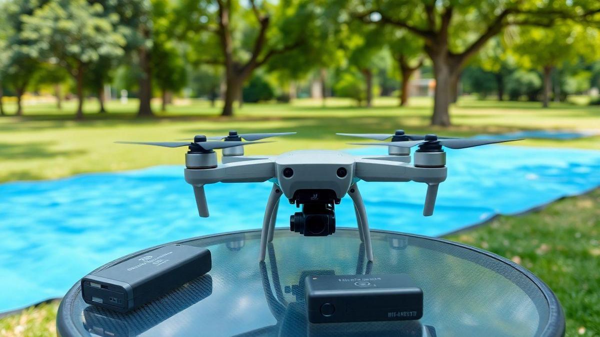Qual é a autonomia das baterias drone DJI Mini 2?