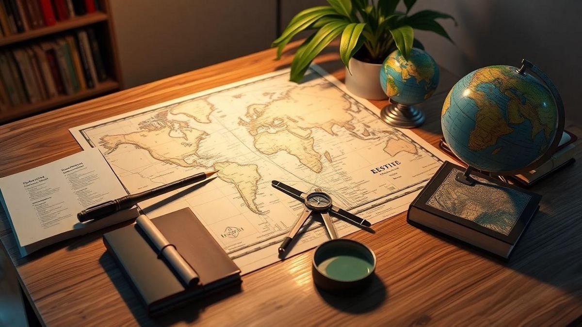 A Topografia e a Cartografia
