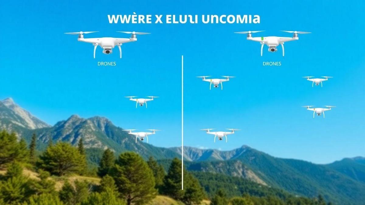 Comparação de autonomia entre drones populares