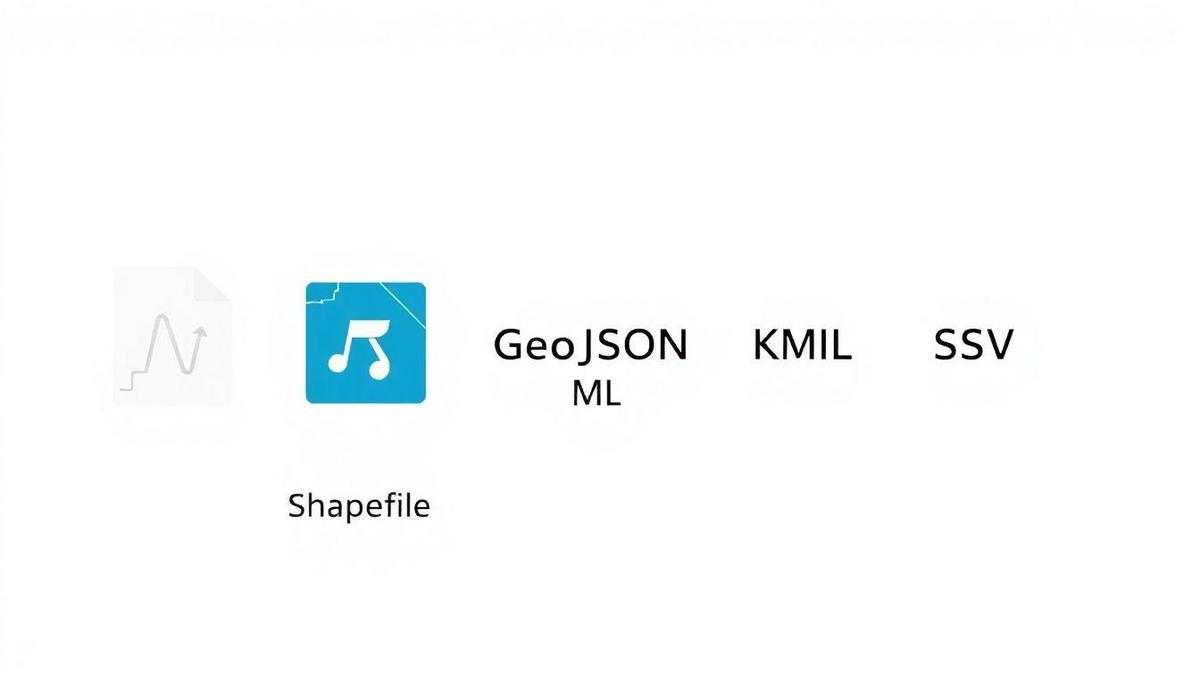 Comparação entre shapefile e outros formatos