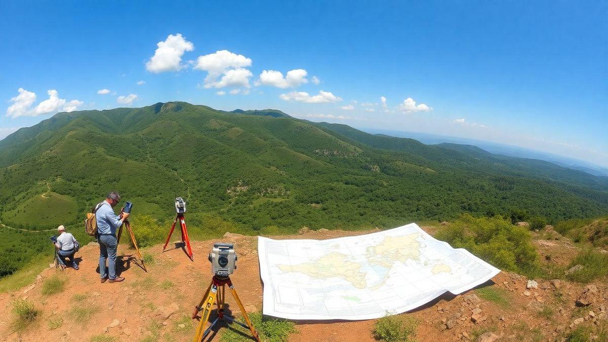 Mapeamento e Cartografia na Topografia