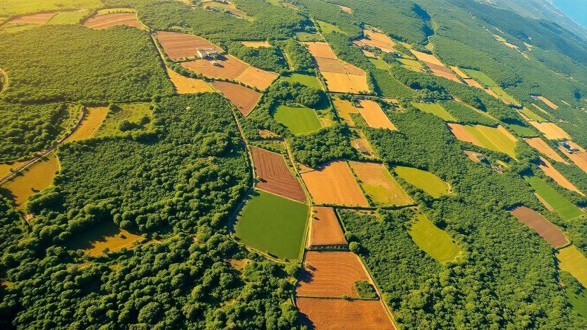 Plantação e Divisão de Terrenos