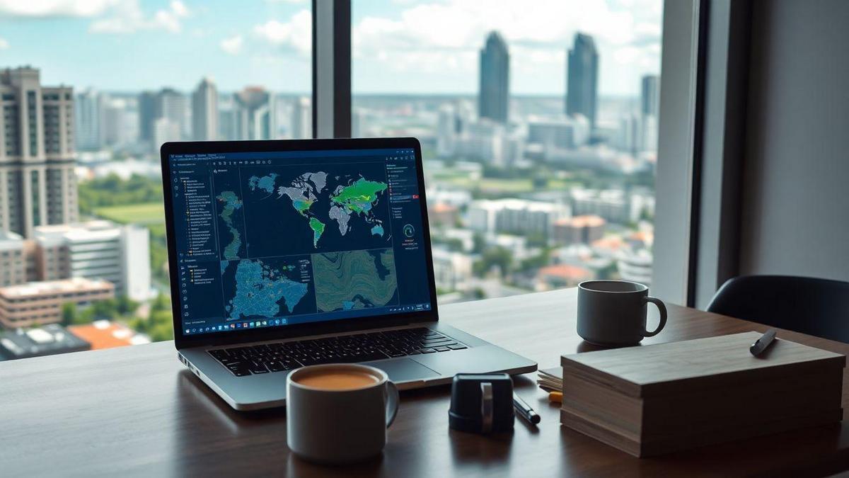 Software de Análise Geoespacial e Precisão