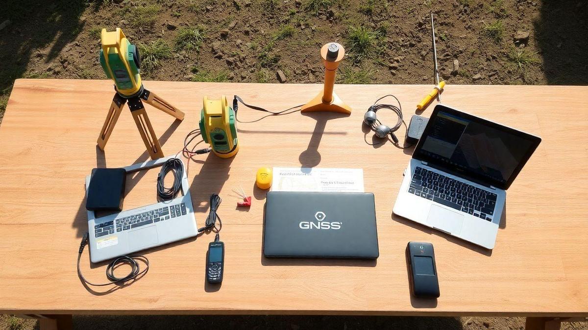 Tipos de Equipamentos GNSS