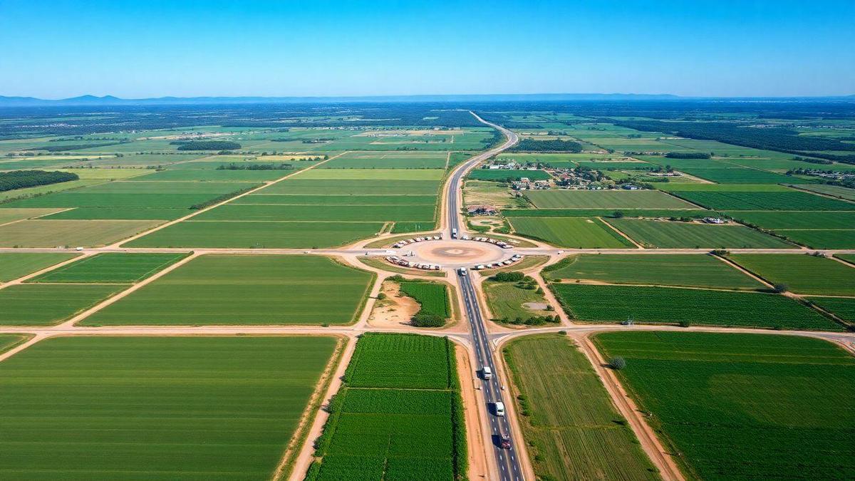 Cadenas de suprimento na agricultura comercial