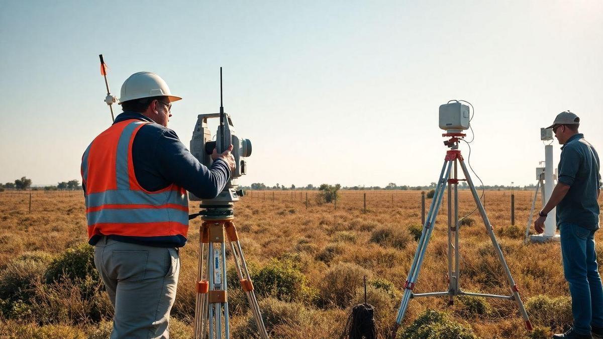 Comparação de precisão entre RTK e Estação Total