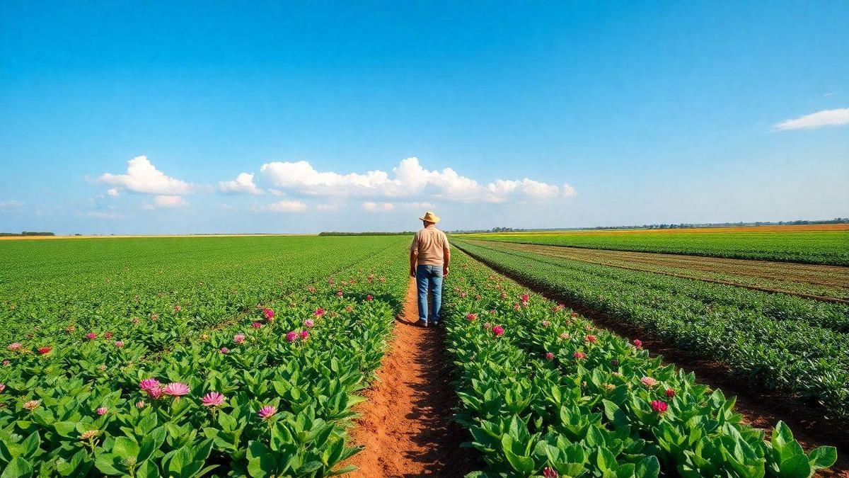 Crotalária na rotação de culturas
