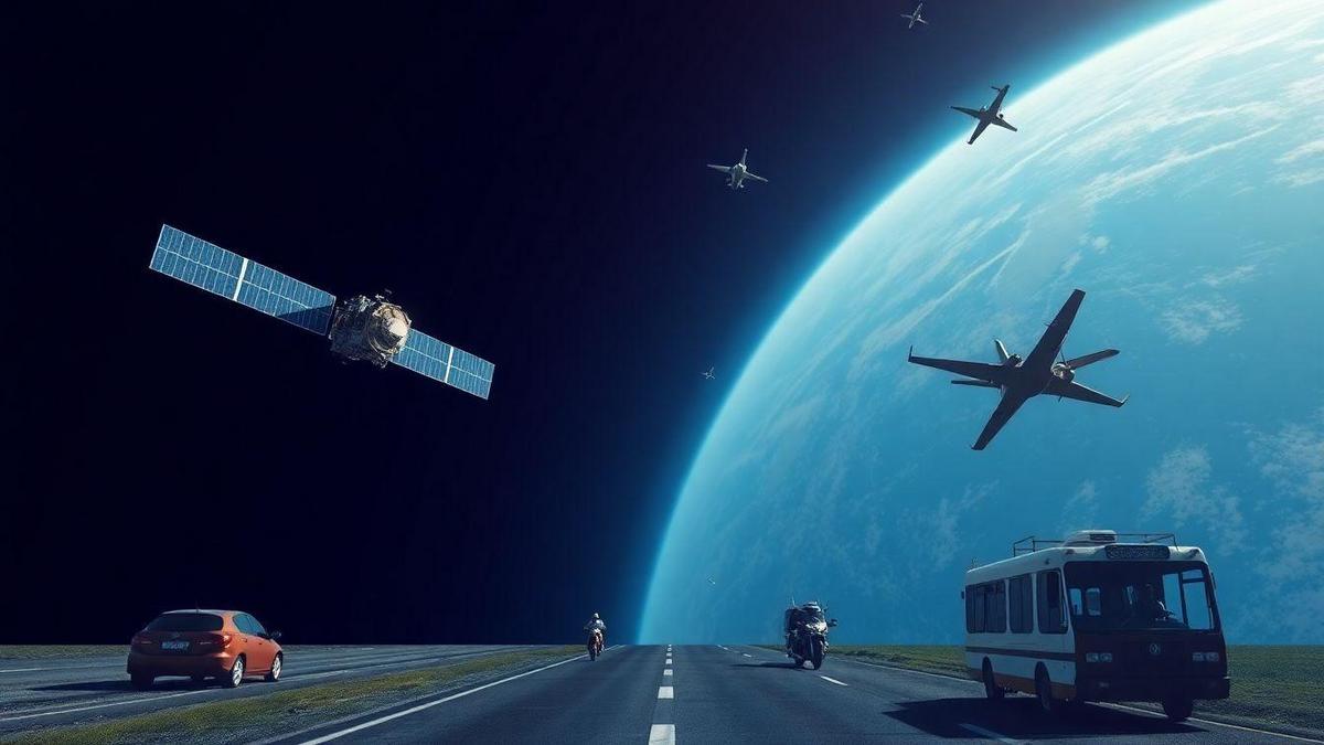 Diferença entre Canais GNSS e outros sistemas de navegação