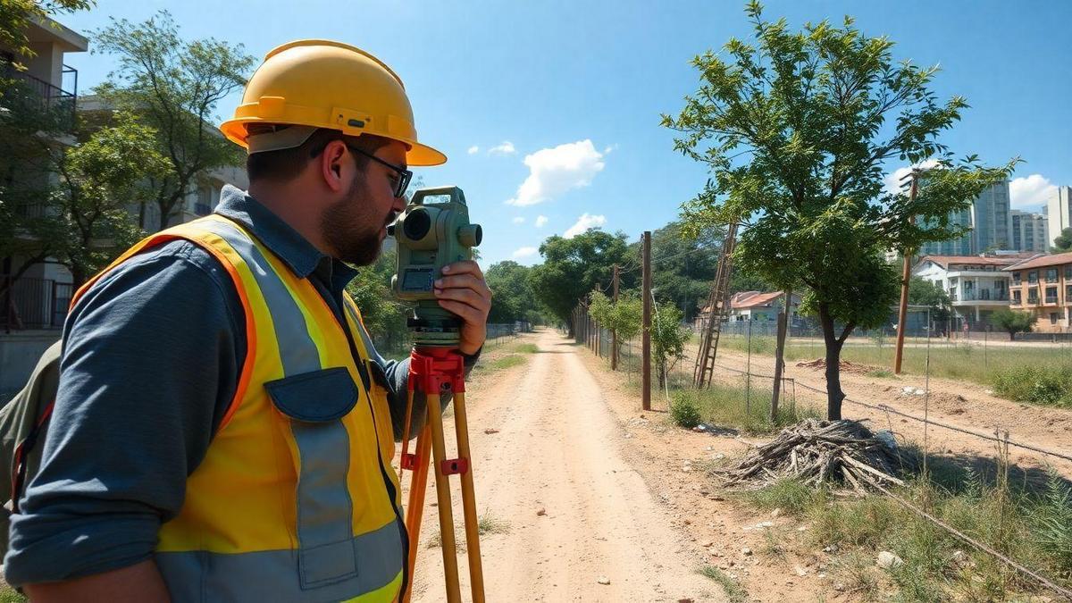Mercado de trabalho para topógrafos