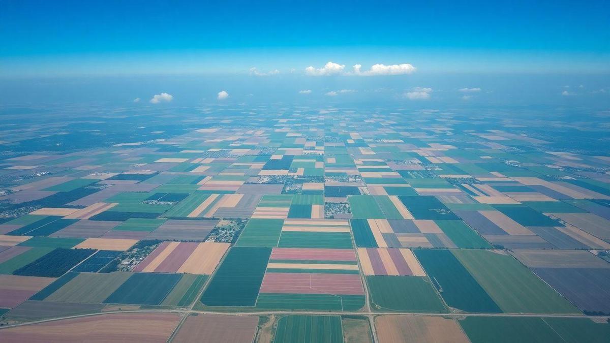 Principais cultivos na agricultura comercial