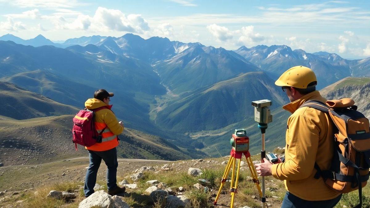 A relação entre topografia e geodésia