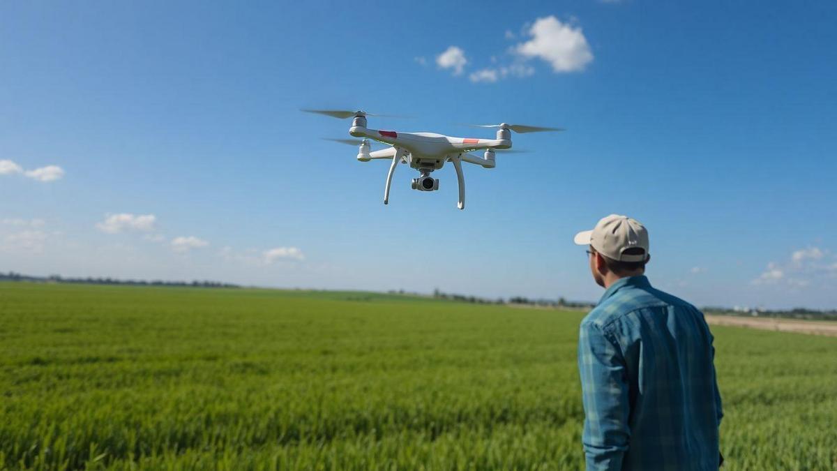Análise de Dados Agrícolas com Drones