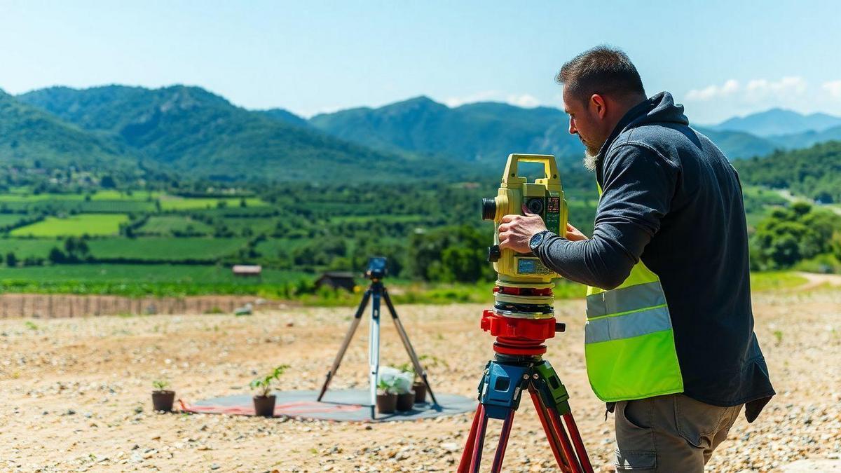 Análise espacial em projetos de topografia