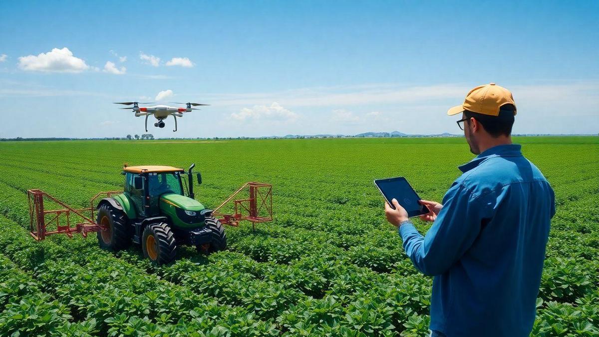 Benefícios da automação agrícola Benefícios da automação agrícola