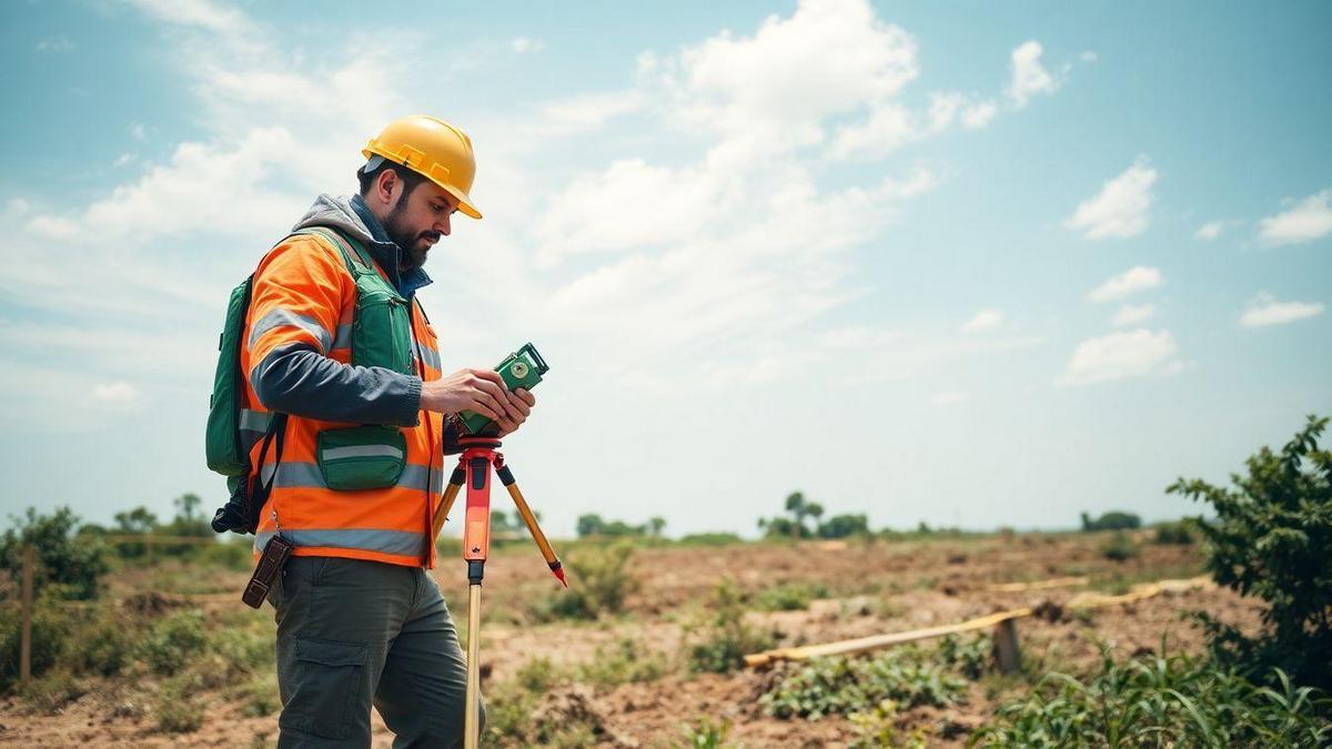 Ferramentas e tecnologias utilizadas pelo fiscal de topografia