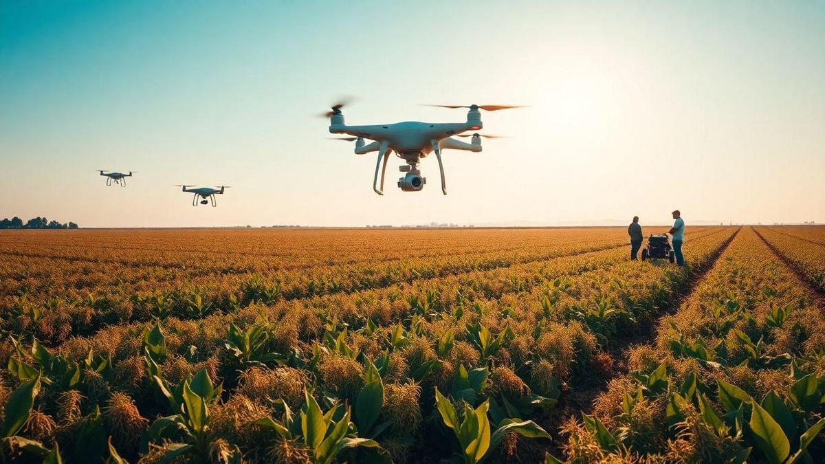 Futuro dos Drones Agrícolas