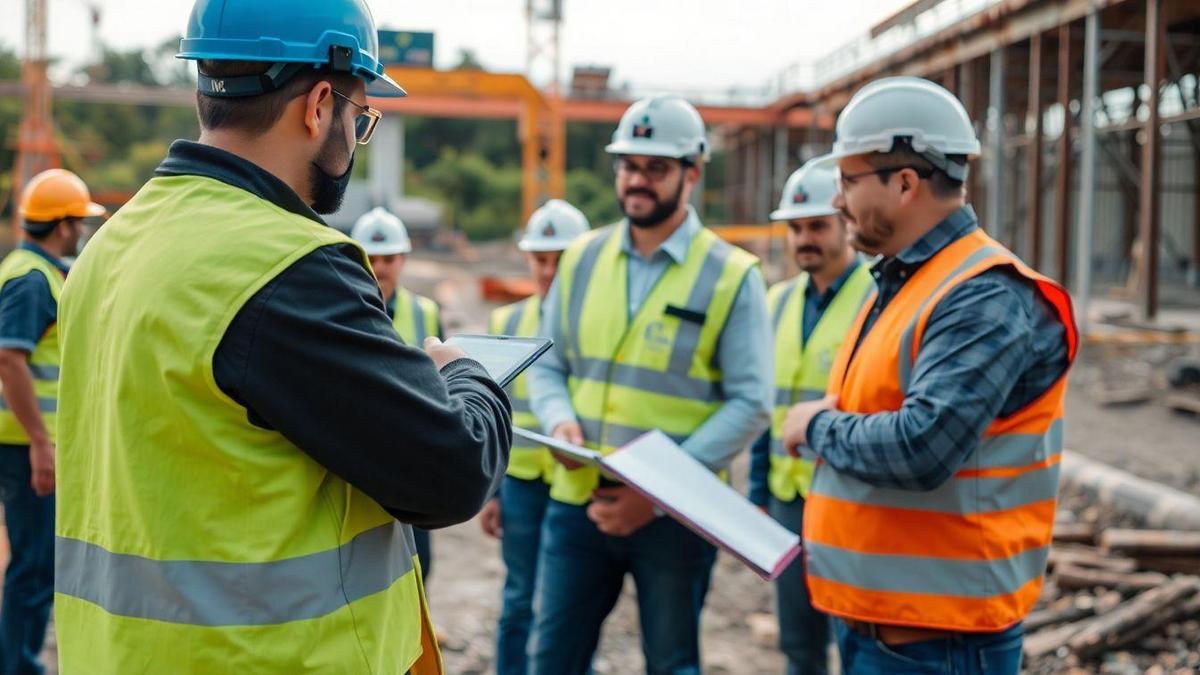 Mercado de trabalho para fiscais de topografia
