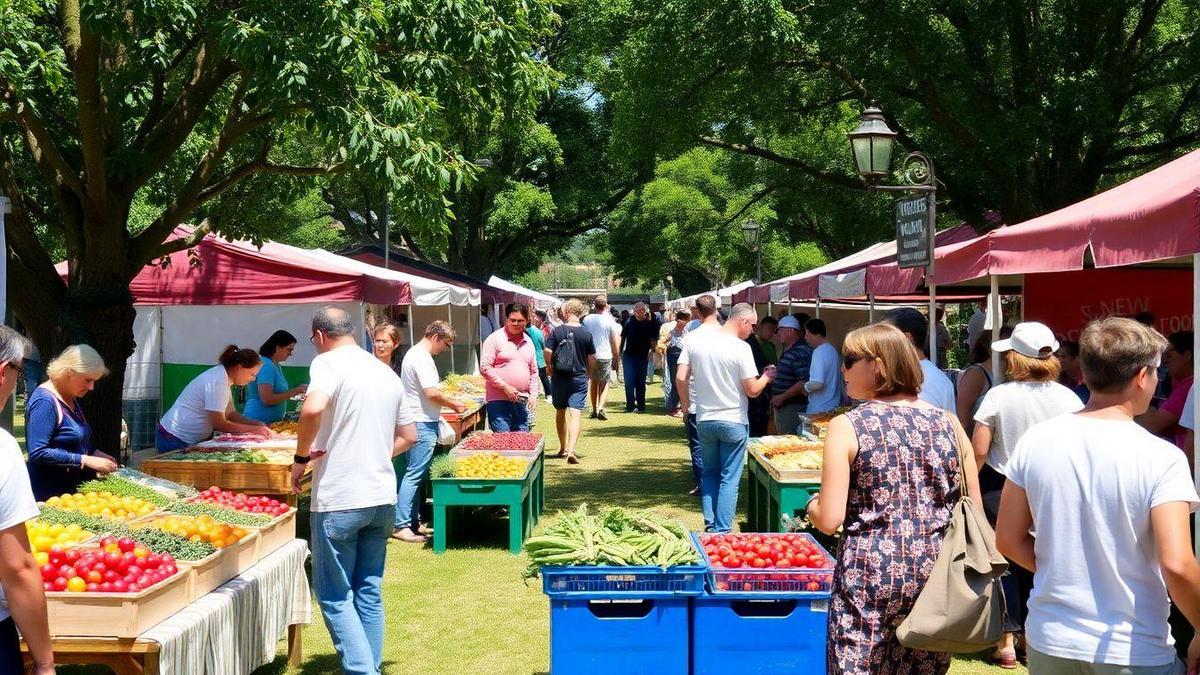 O papel das feiras agrícolas