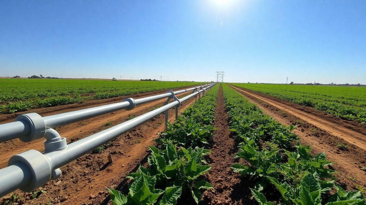 O que é irrigação por gotejamento?