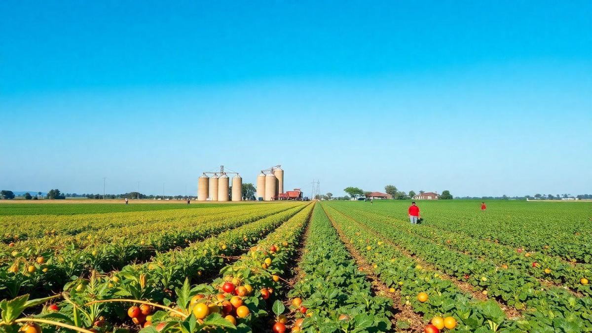 O que é o mercado agrícola?
