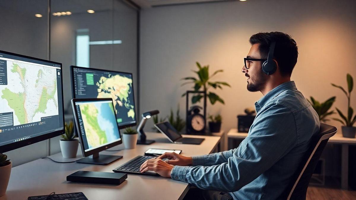 Perspectivas de carreira para analistas de geoprocessamento