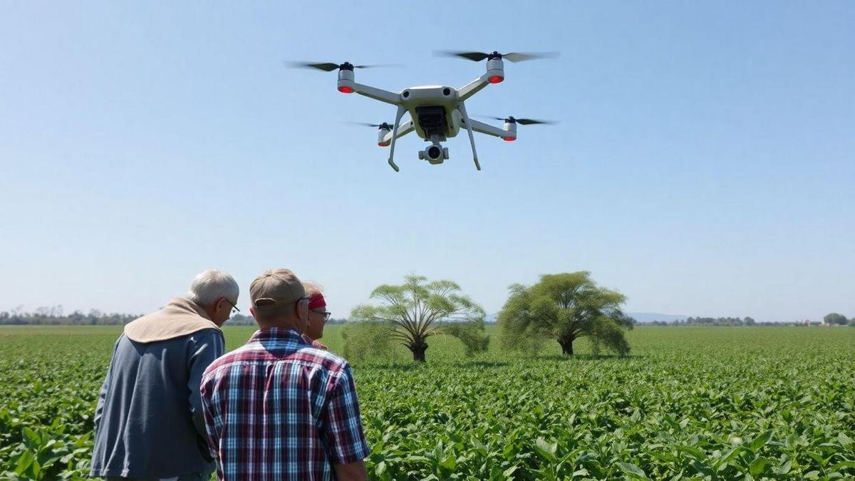 Práticas Sustentáveis com Drones de Lavoura