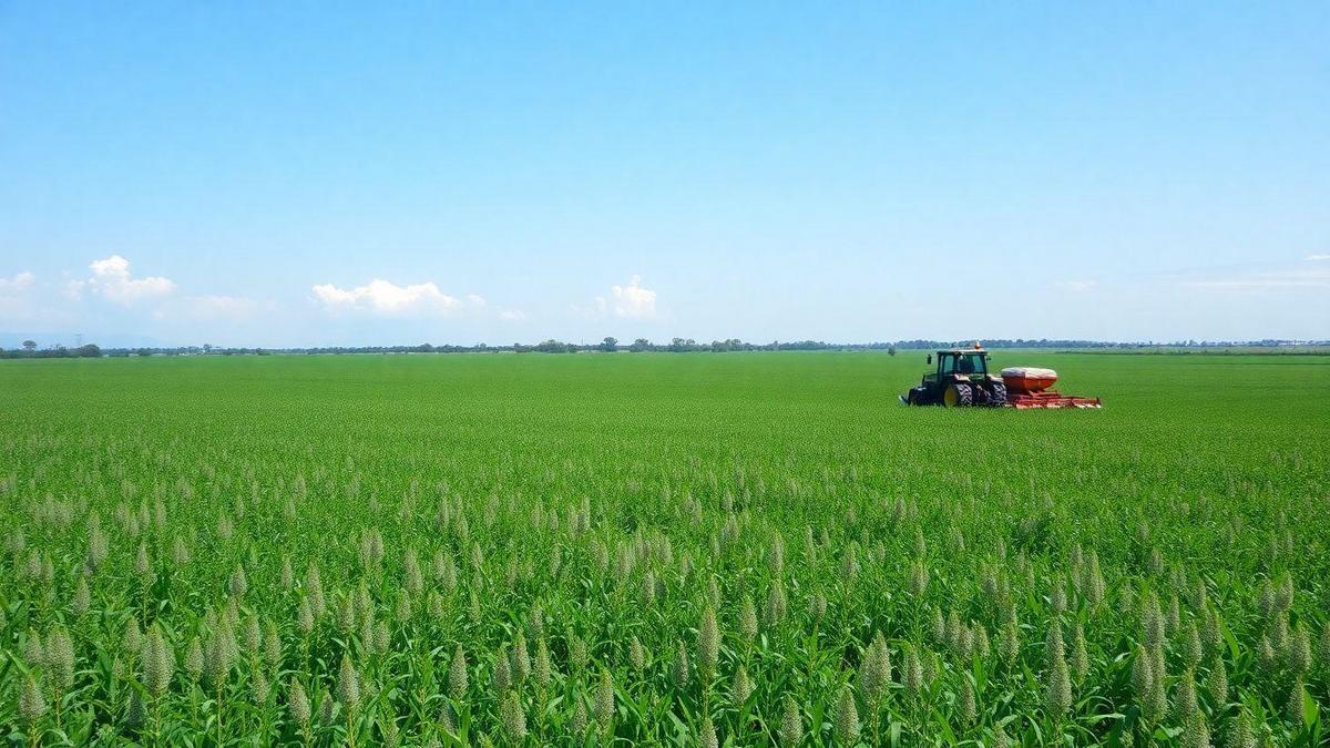 Produção de biomassa com Brachiaria