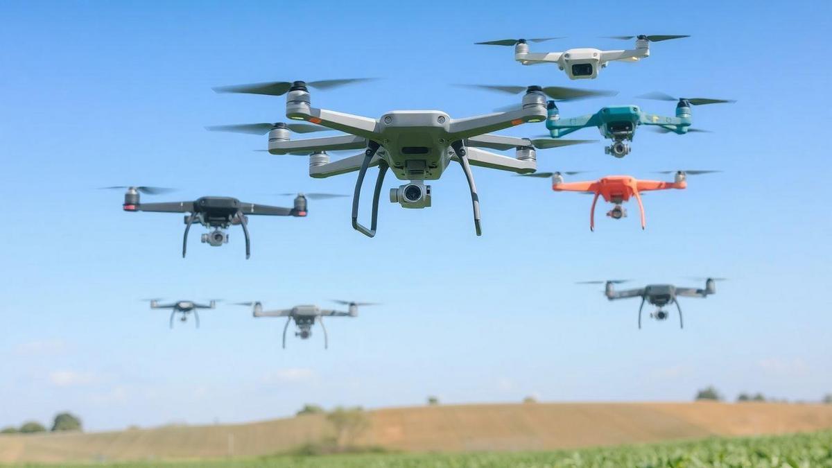 Tipos de Drones Agrícolas