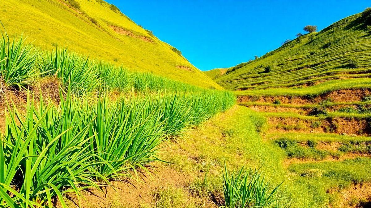 Tiririca e Controle de Erosão