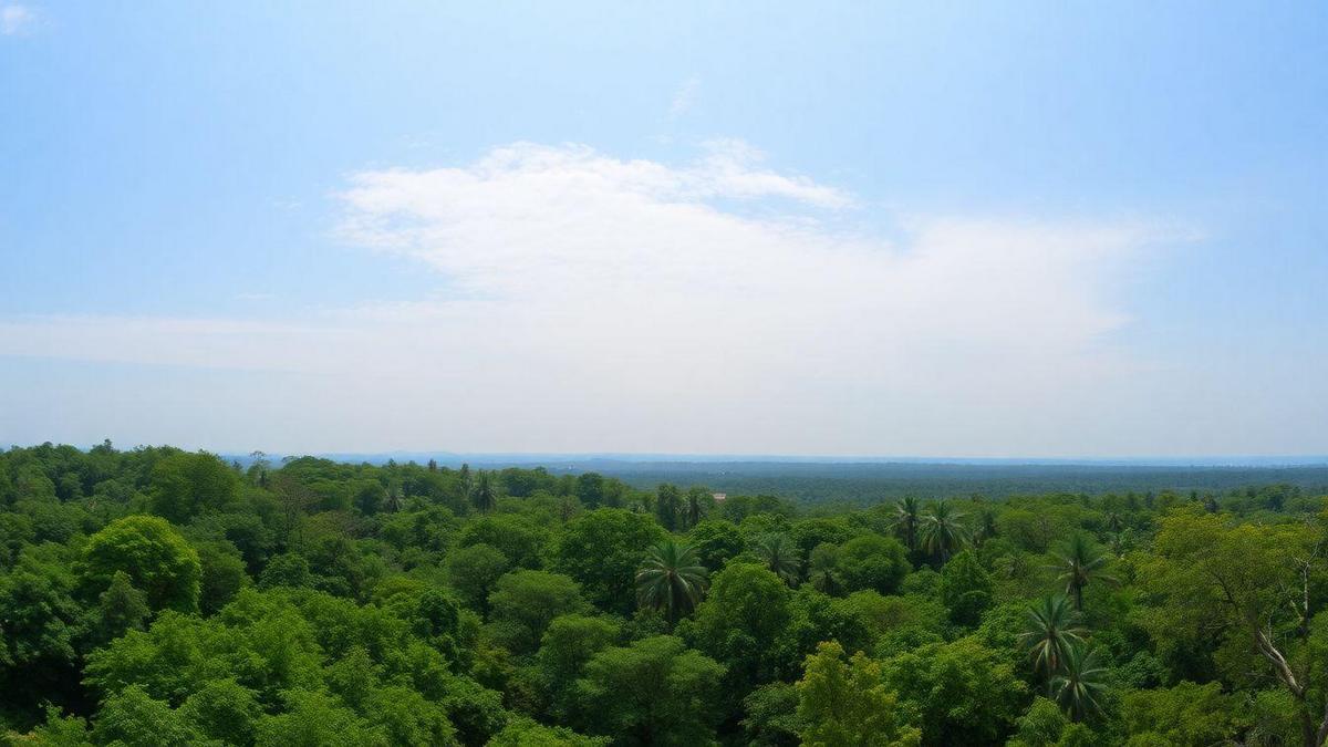 Vegetação índice e imagens de satélite