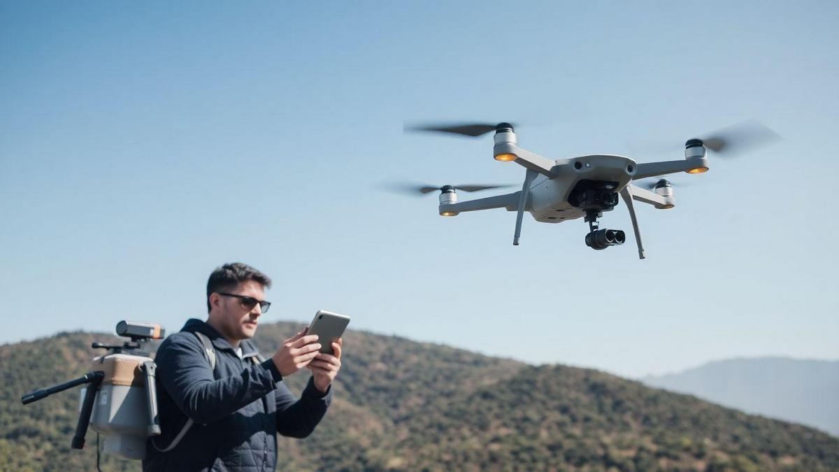 Aplicações Práticas de Drones em Topografia