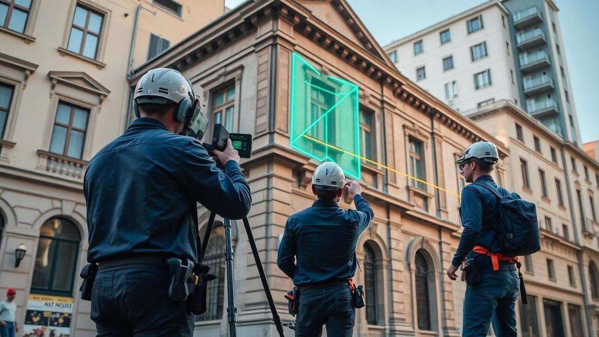 Benefícios do Levantamento de Fachada com Laser Scanner
