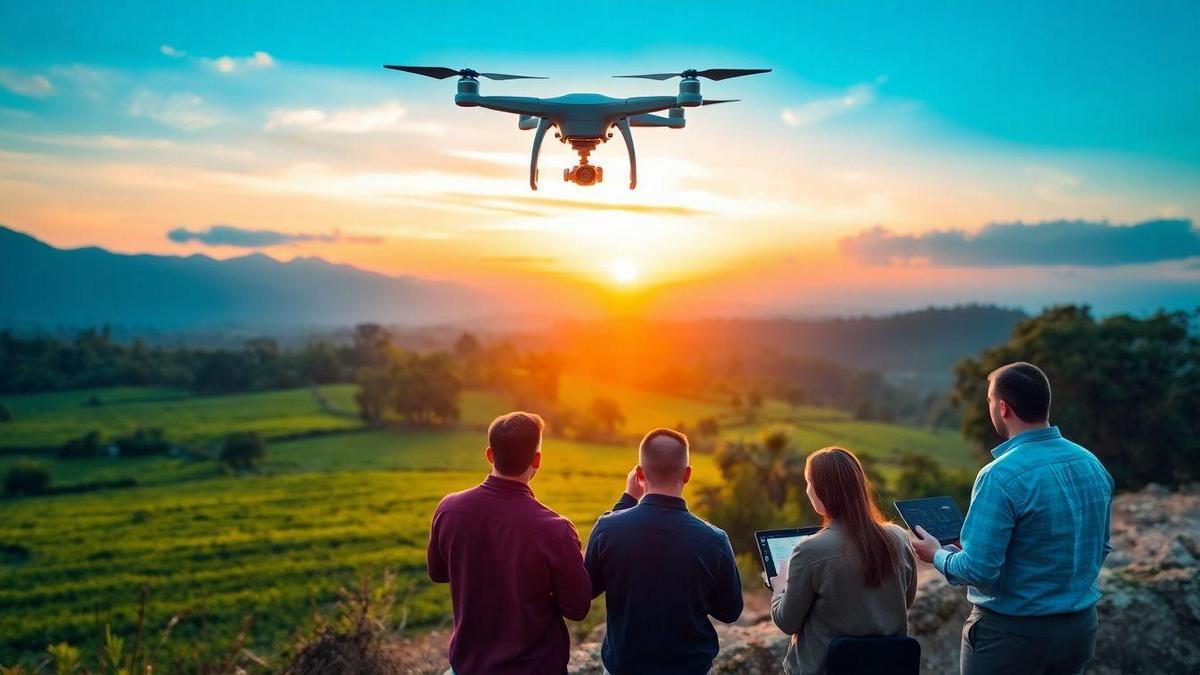 Casos de Sucesso na Topografia com Drones