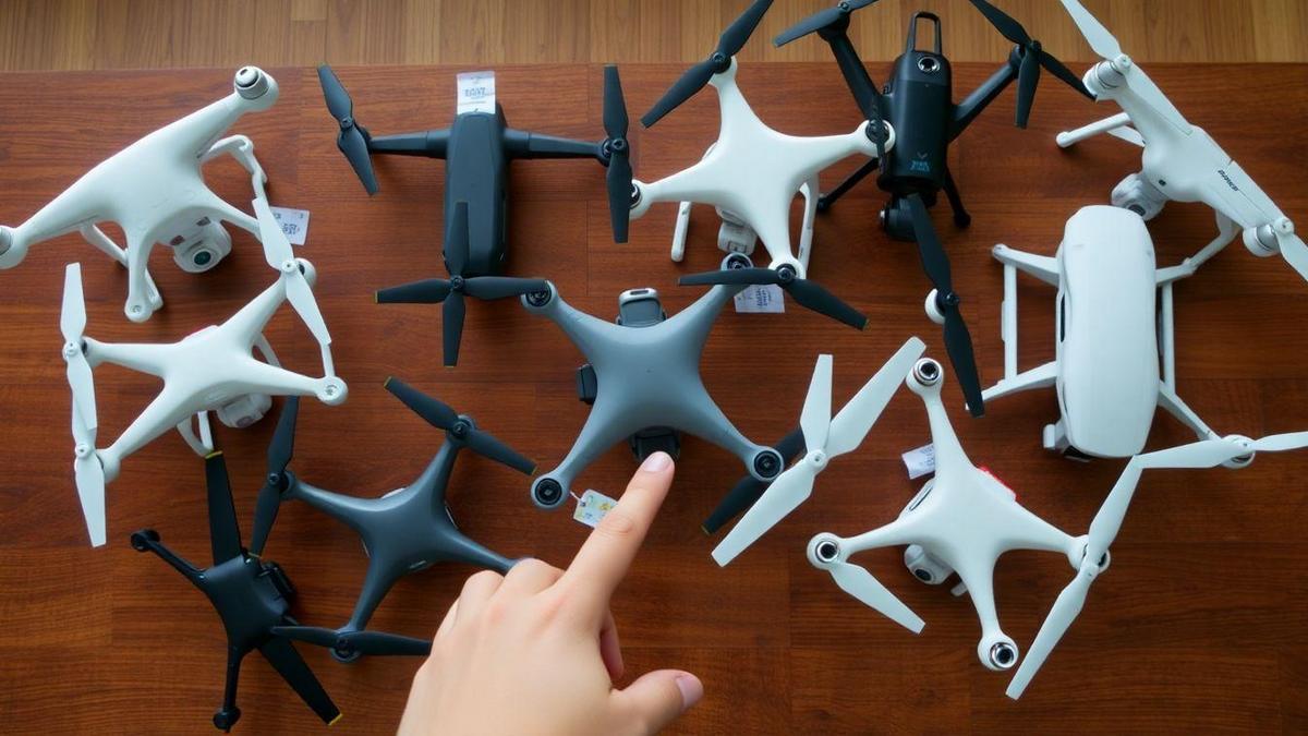 Comparação de Preços de Drone no Mercado