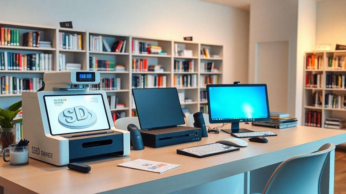 Equipamentos de escaneamento utilizados