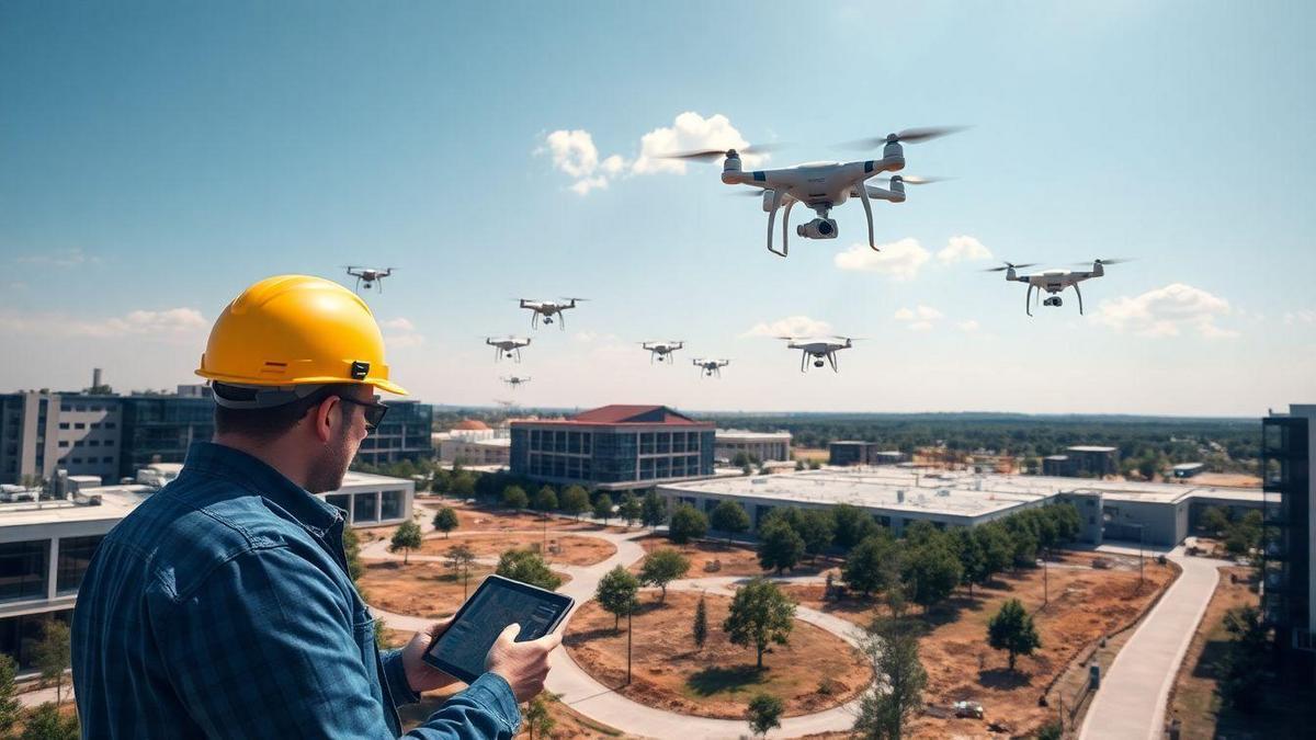 Futuro dos Drones Profissionais de Topografia