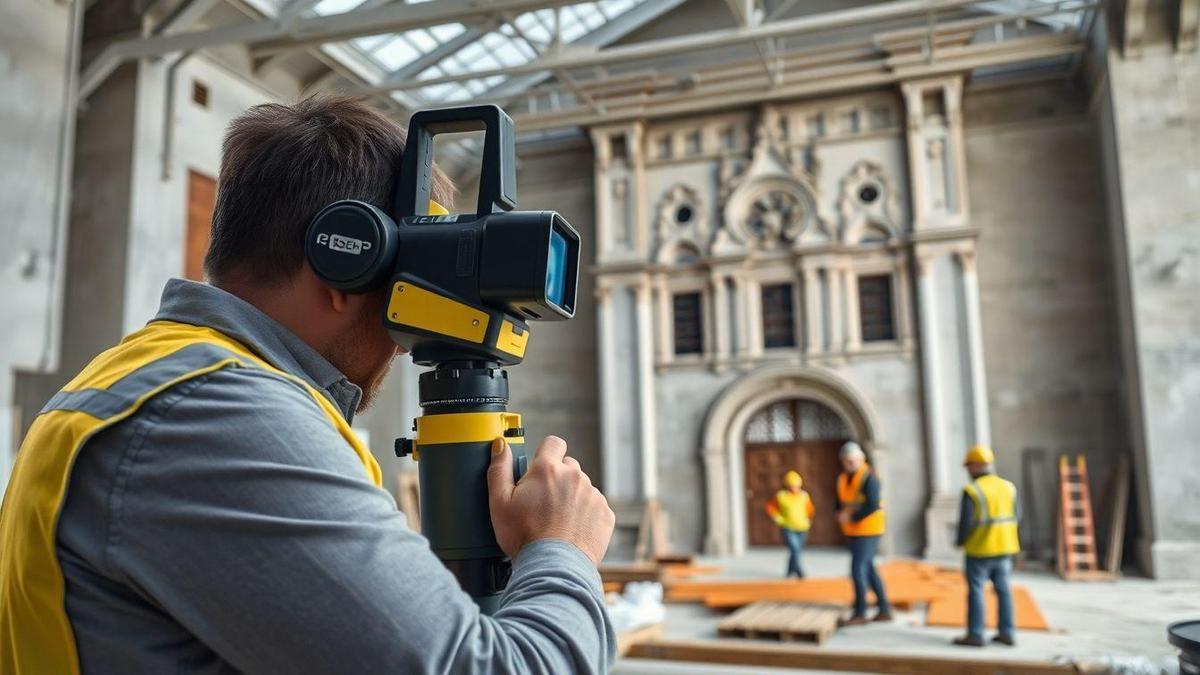 O que é levantamento arquitetônico com Laser Scanner?